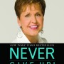 never give up cover