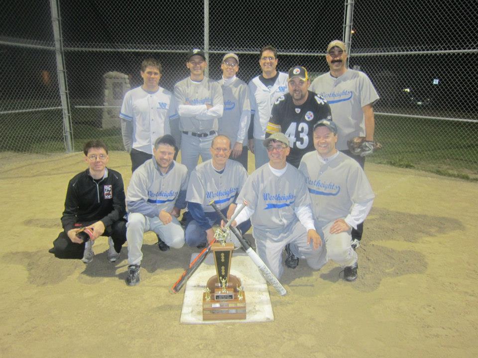 Westheights Men’s Slo-Pitch Team Wins Trophy