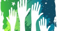 Hands in air Volunteer