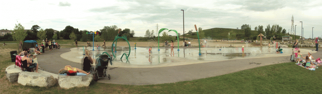 McLennan Park Splash Pad
