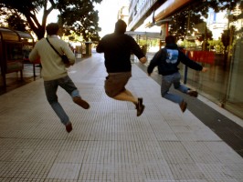 Men Jumping