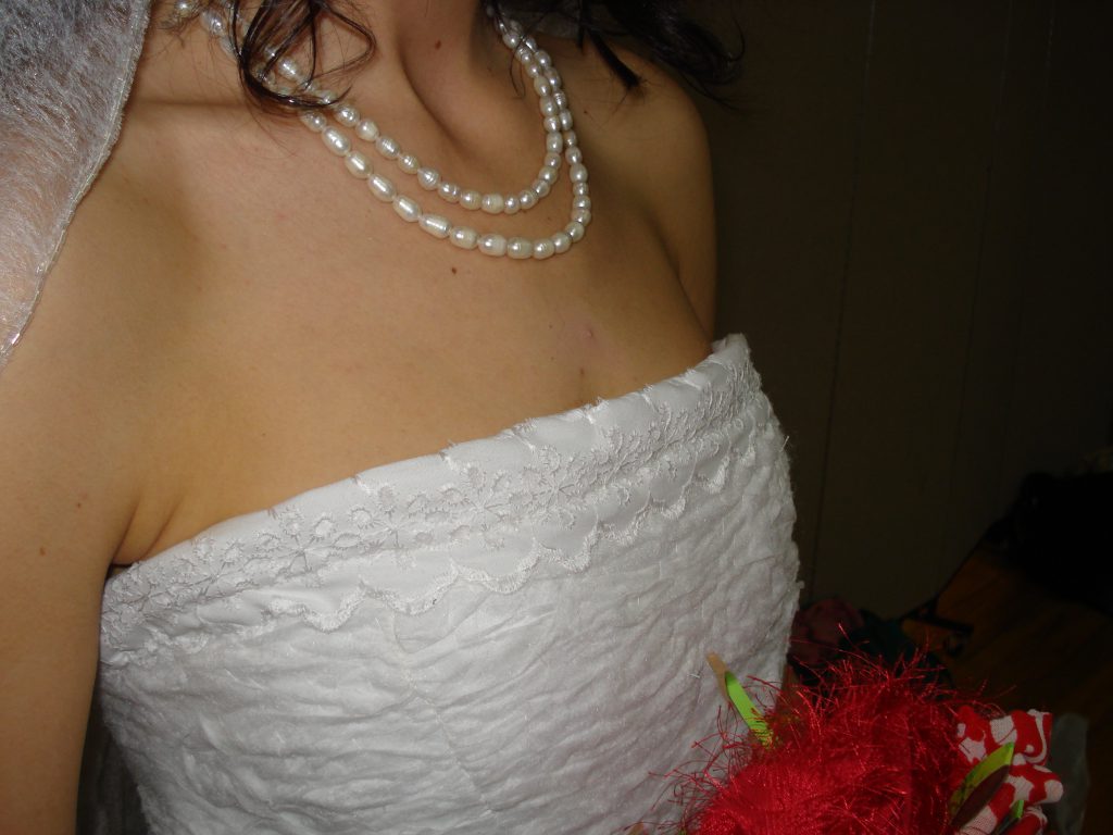 Dryer Sheet Wedding Dress