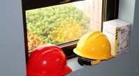 Hard hats for our safety