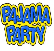 putting-on-pajamas-clipart-Pajama-Party