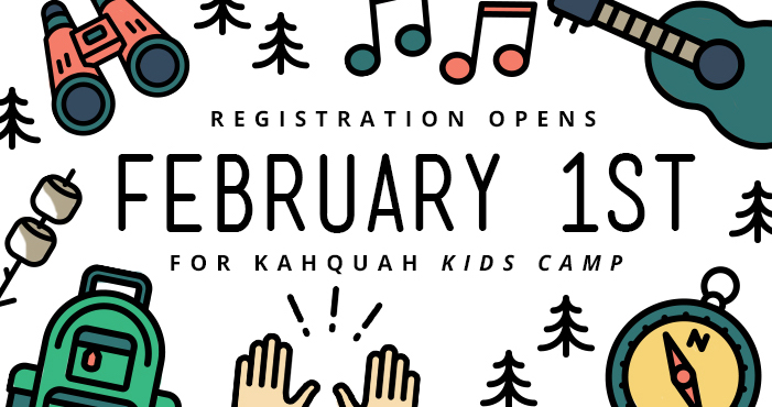 Kahquah Kids Camp Registration
